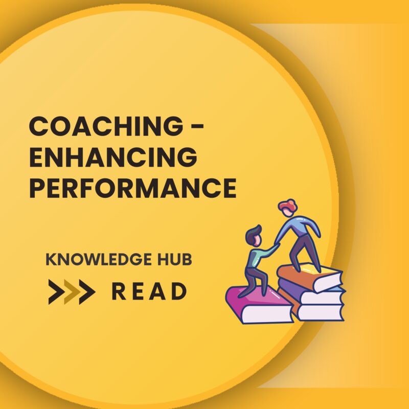 Coaching - enhancing performance